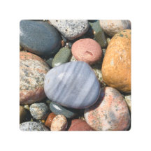 Lake Superior Rocks Metal Artwork