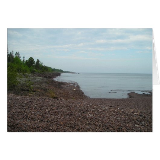 Lake Superior shoreline (Front Horizontal)