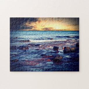 Lake Superior Sunset Jigsaw Puzzle