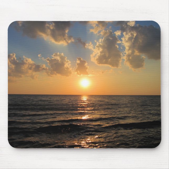 Lake Superior Sunset Mouse Pad (Front)