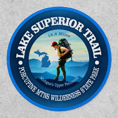 Lake Superior Trail Hiker C  Patch