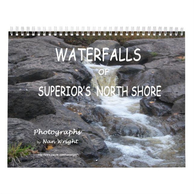 Lake Superior Waterfalls Calendar (Cover)