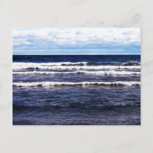 Lake Superior White Caps Postcard