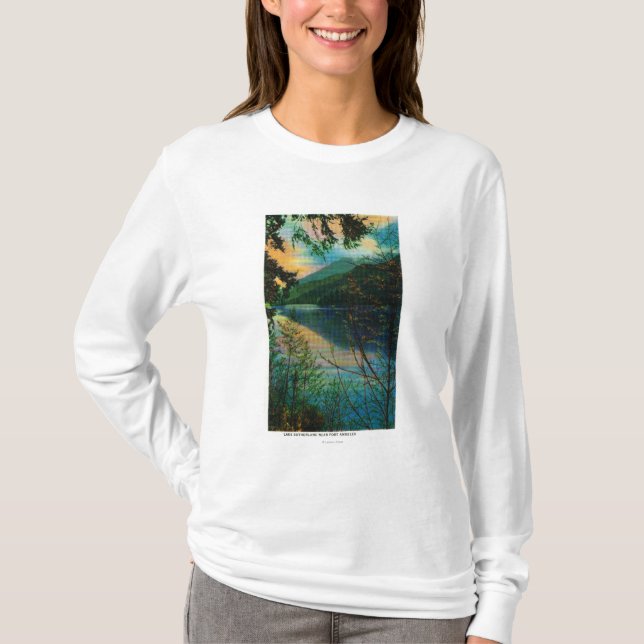 Lake Sutherland new Port Angeles, WA T-Shirt (Front)