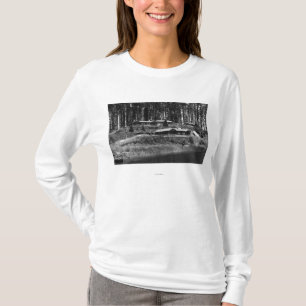Lake Tahkenitch Resort Cabins on Oregon Coast T-Shirt