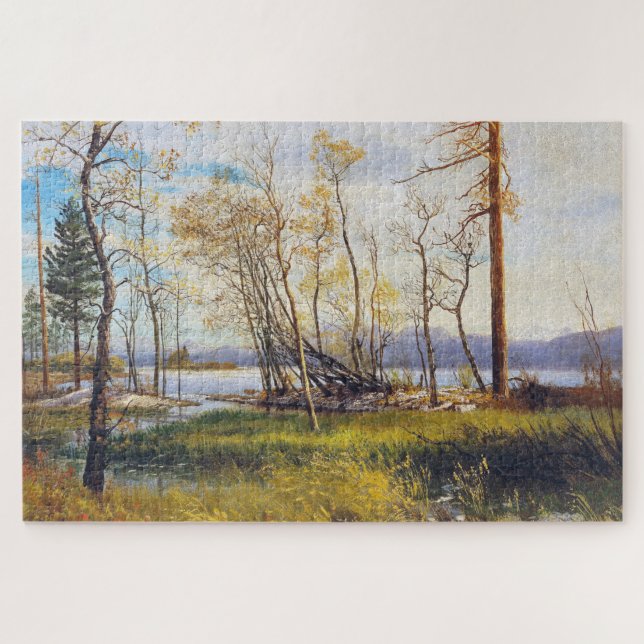 Lake Tahoe, Albert Bierstadt Jigsaw Puzzle (Horizontal)