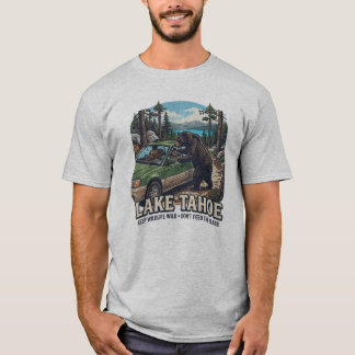 Lake Tahoe Bear breaking into cars T-Shirt