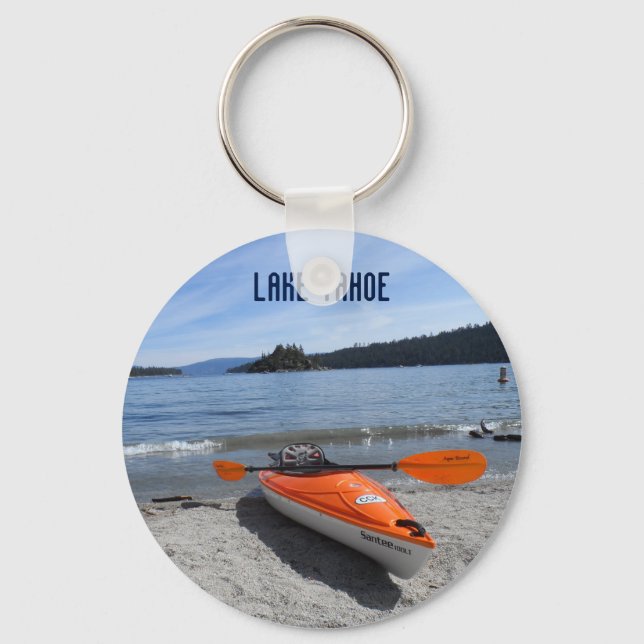 Lake Tahoe, CA Keychain (Front)