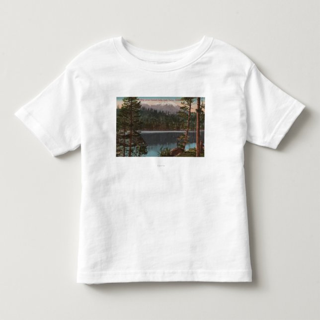 Lake Tahoe, CA - Looking Across Cascade Lake Toddler T-shirt (Front)