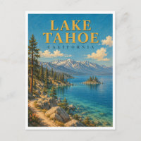 Lake Tahoe California Alpine Lake GeoSaga