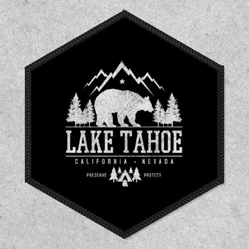 Lake Tahoe California _ Bear Mountains Nature Camp Patch