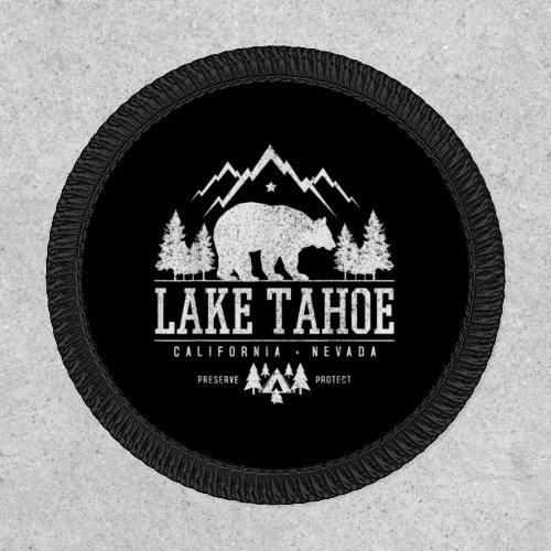 Lake Tahoe California _ Bear Mountains Nature Camp Patch