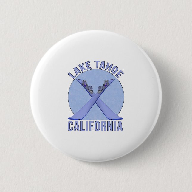 Lake Tahoe, California Button (Front)