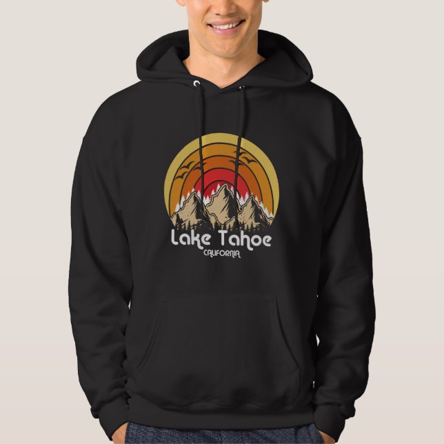 Lake Tahoe,California Hoodie (Front)