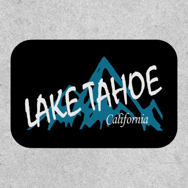 Lake Tahoe California Mountains Patch (Front)