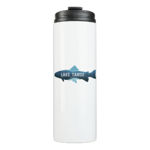 Lake Tahoe California Nevada Fish Thermal Tumbler