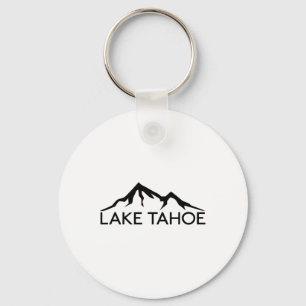 Lake Tahoe California Nevada Skiing Keychain