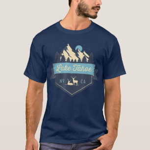 Lake Tahoe California Nevada Souvenir  Cool T-Shirt