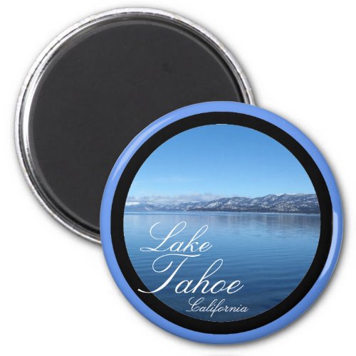 Lake Tahoe California scenic circle magnet