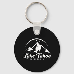 Lake Tahoe California Ski Resort Skiing Snowboardi Keychain