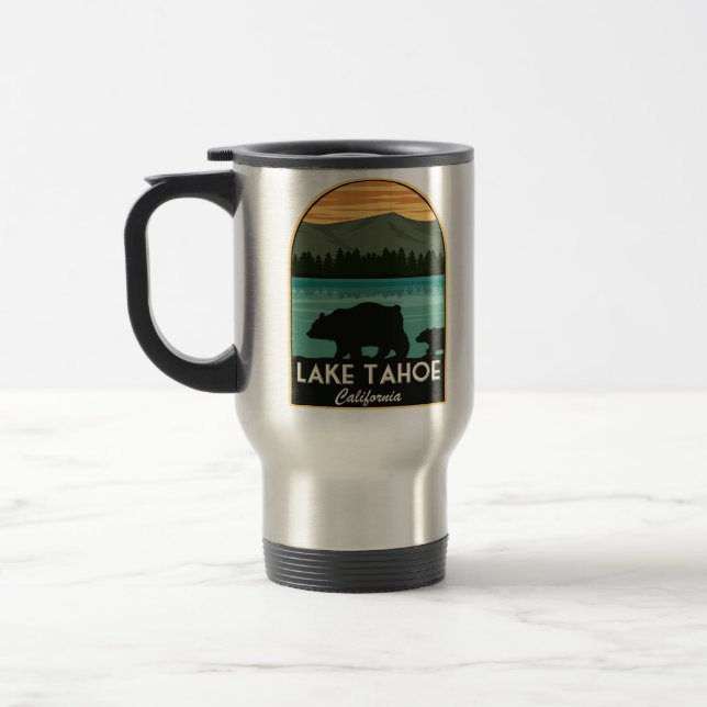 Lake Tahoe California Travel Mug (Left)