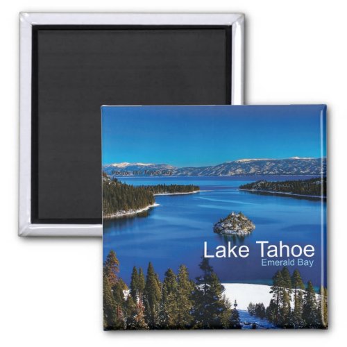 Lake Tahoe California Travel Photo Fridge Magnets
