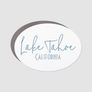 Lake Tahoe, California Travel Souvenir Car Magnet