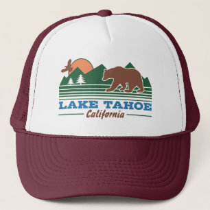 Lake Tahoe California Trucker Hat