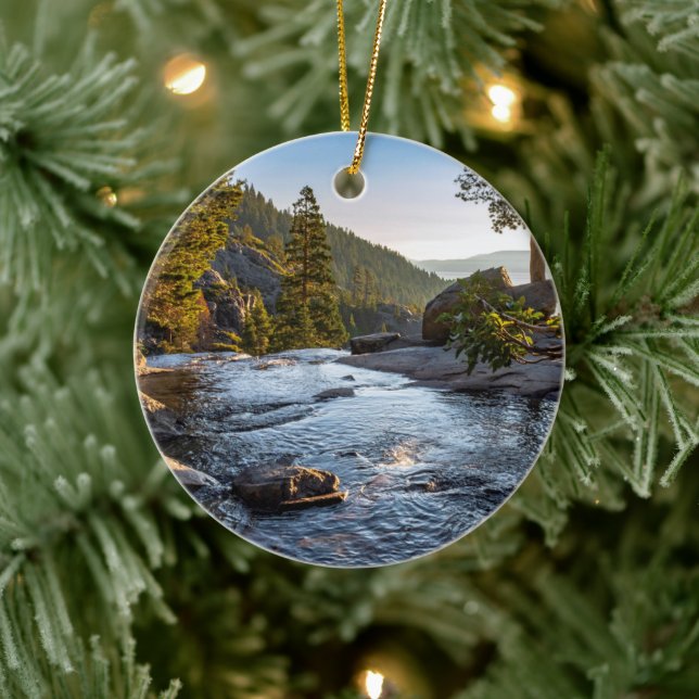 Lake Tahoe Christmas Tree Ornament (Tree)