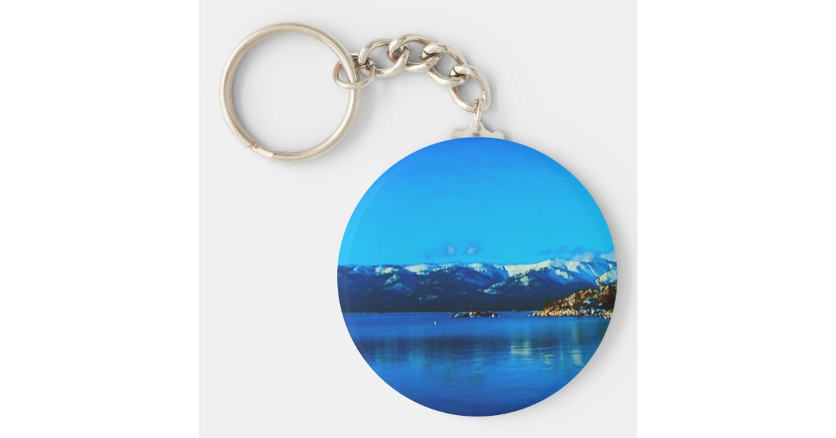 Lake Tahoe Collection Keychain | Zazzle.com