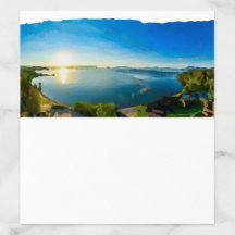 Lake Tahoe Destination Wedding Envelope Liner