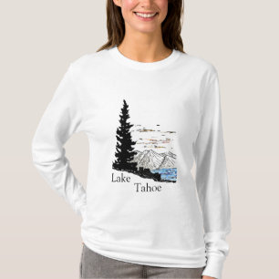 Lake Tahoe DigiArt, Lake, Tahoe T-Shirt