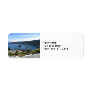 Lake Tahoe- Emerald Bay Label