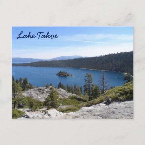 Lake Tahoe _ Emerald Bay Postcard