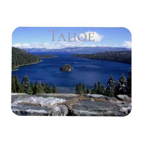 Lake Tahoe _ Emerald Bay State Park Flexible Magnet