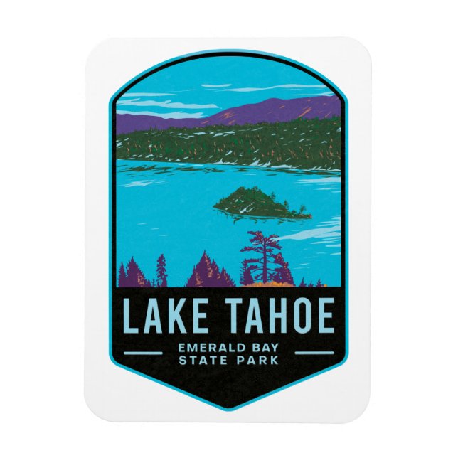 Lake Tahoe Emerald Bay State Park Magnet (Vertical)