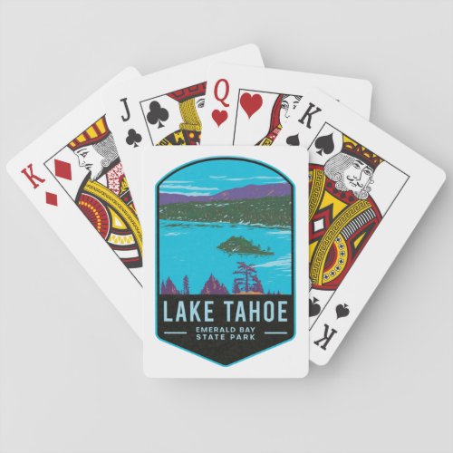 Lake Tahoe Emerald Bay State Park Playing Cards
