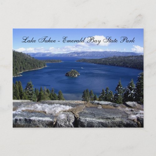 Lake Tahoe _ Emerald Bay State Park Postcard