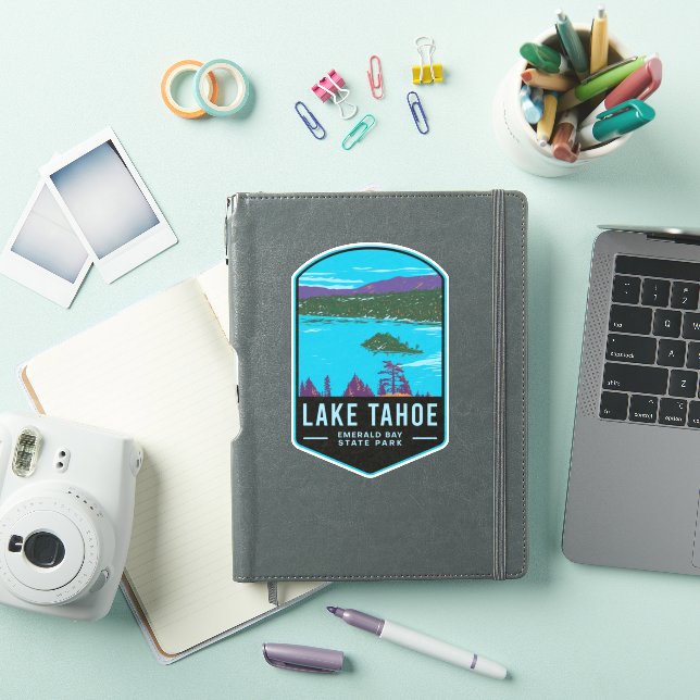 Lake Tahoe Emerald Bay State Park Sticker (iPad Cover)