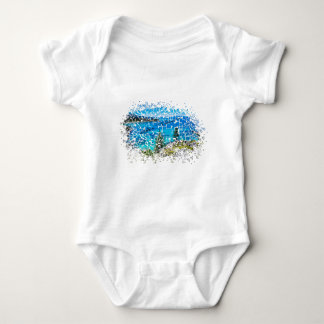 Lake Tahoe Graphic Baby Bodysuit