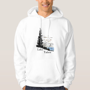 lake tahoe zip up hoodie