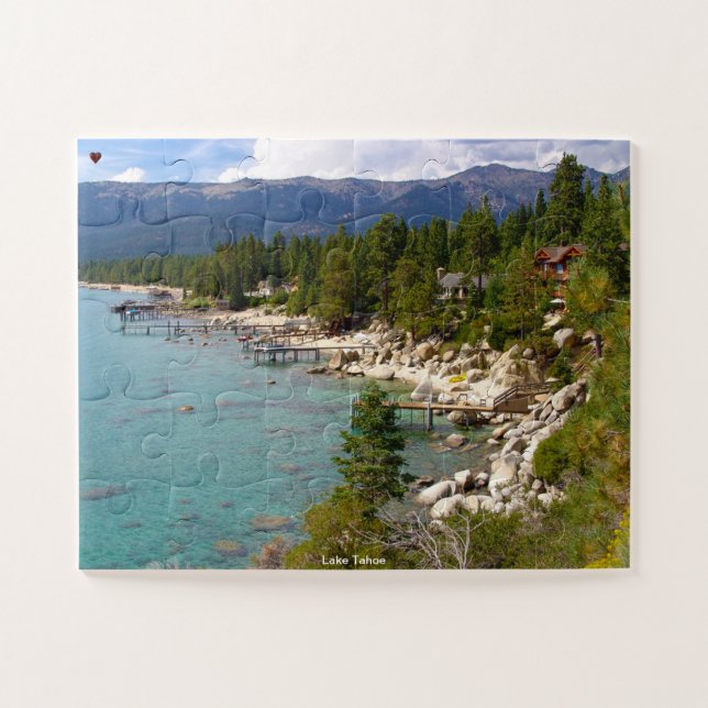 Lake Tahoe Jigsaw Puzzle (Horizontal)
