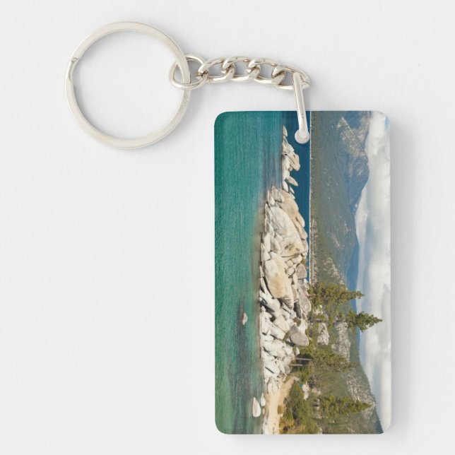 Lake Tahoe Landscape Keychain (Front)