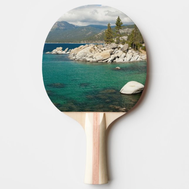 Lake Tahoe Landscape Ping-Pong Paddle (Front)