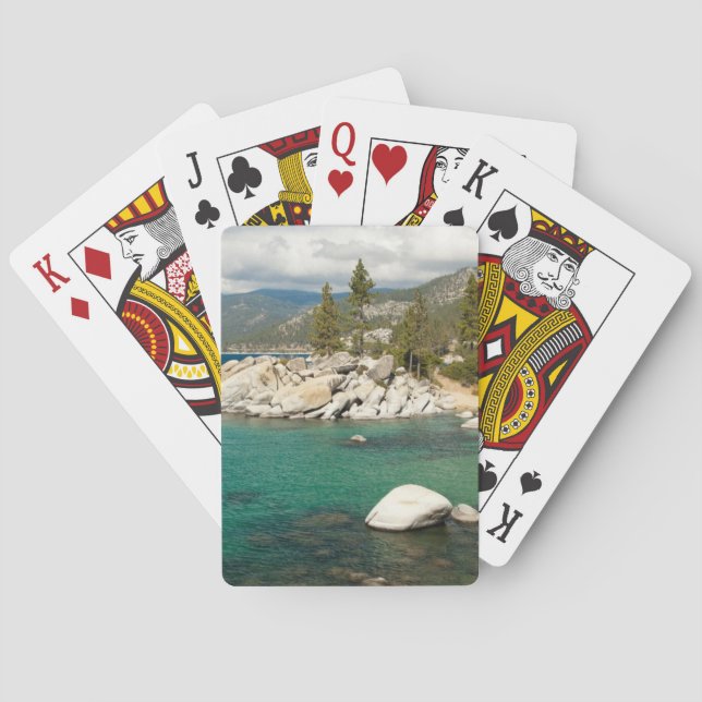 Lake Tahoe Landscape Poker Cards (Back)