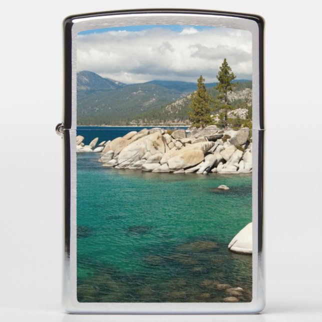 Lake Tahoe Landscape Zippo Lighter (Front)