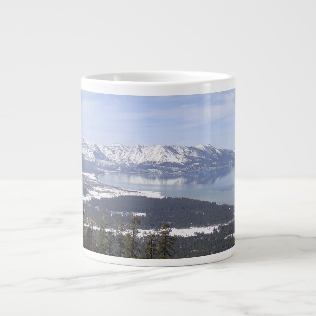 Lake Tahoe Large Coffee Mug (Front)
