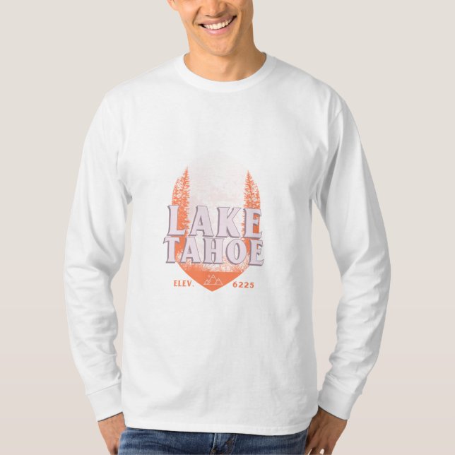 Lake Tahoe Long Sleeve T-Shirt (Front)