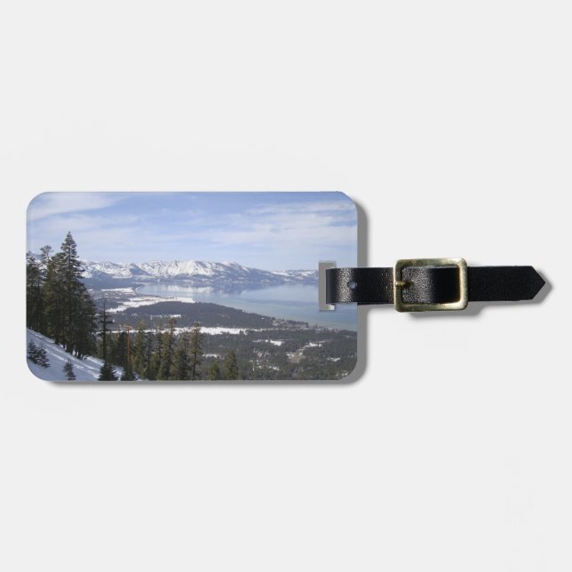 Lake Tahoe Luggage Tag (Front Horizontal)