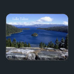 Lake Tahoe Magnet<br><div class="desc">Add this magnet to your fridge or file cabinet and get several to share with friends and family.</div>